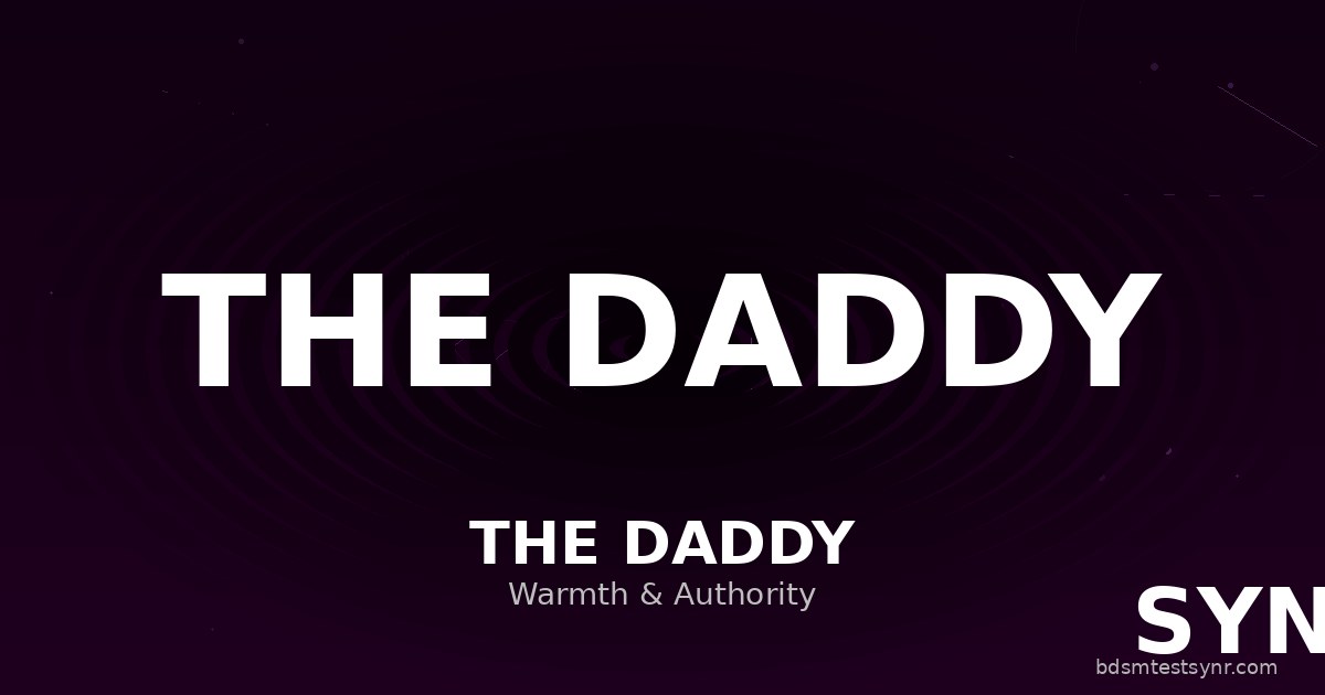 Daddy archetype characteristics — SYNR
