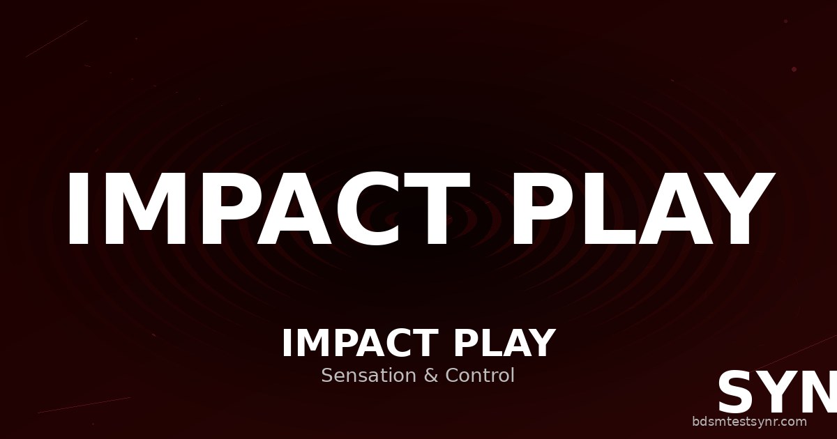 Impact play guide