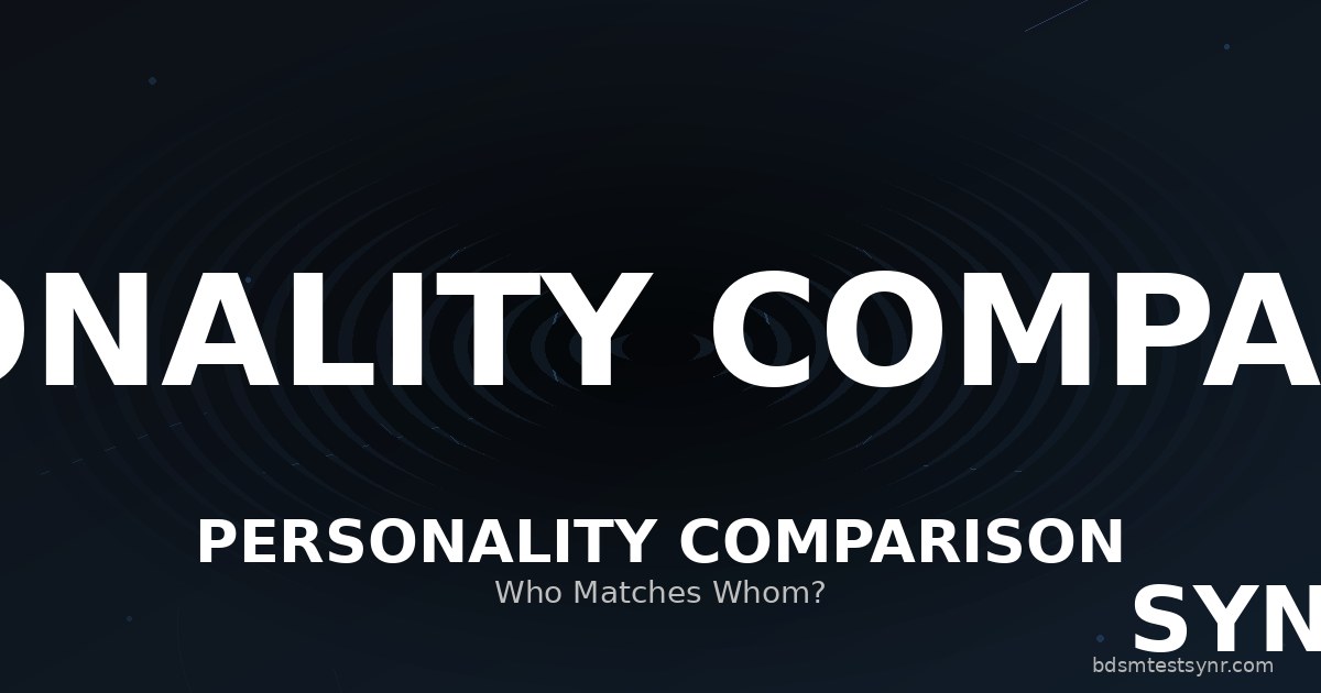 BDSM personality types comparison