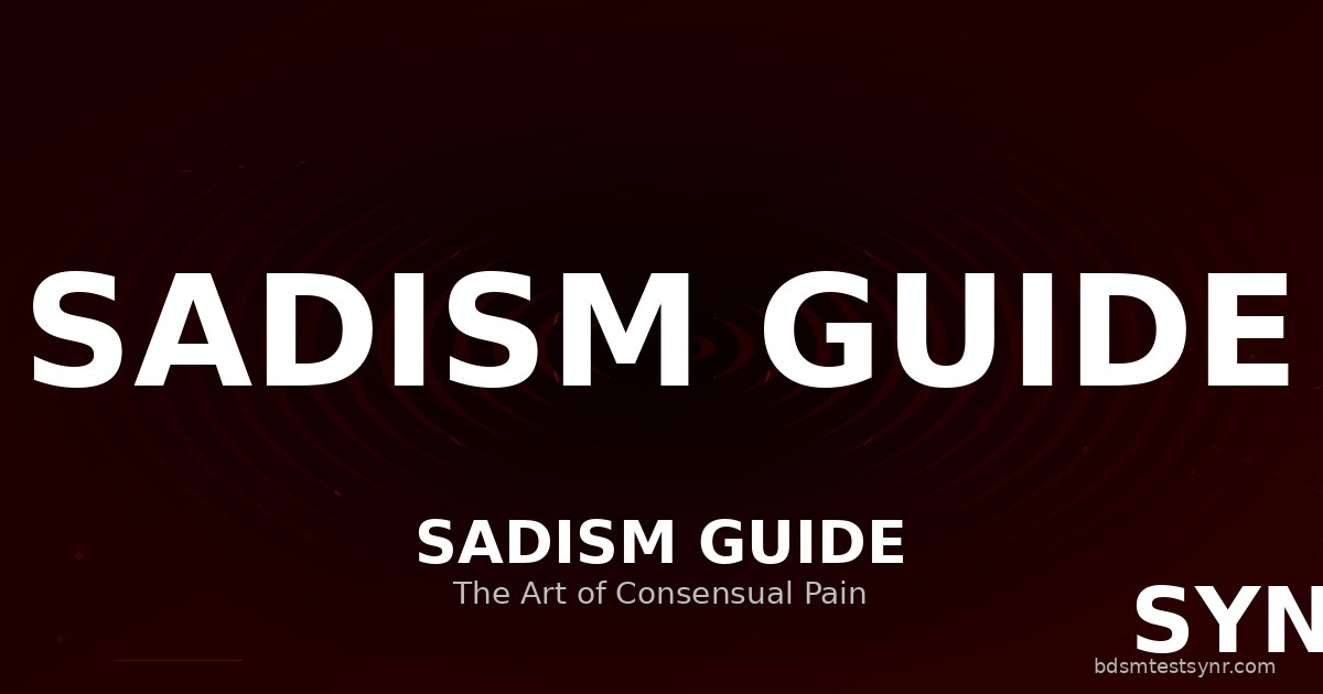 Psychology of sadism